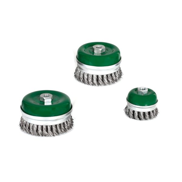 فرچه سیمی کاسه ای بافته